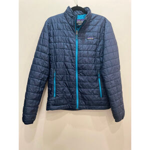 Patagonia Men’s Micro Puff Jacket Blue Small Outdoor Gorpcore Retro Lightweight